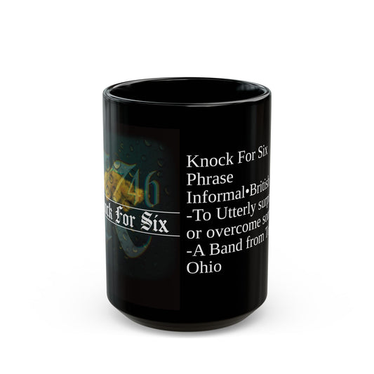 Knock For Six Mug - A mug for anxious elder emos